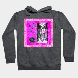 ENERGY DROPS FUCHSIA Hoodie